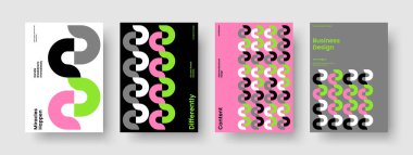 Geometrik İş Sunum Şablonu. Modern Broşür Tasarımı. İzole Rapor Düzeni. Kitap kapağı. El ilanı. Poster. Pankart. Geçmişi. Broşür. Reklamcılık. Broşür. Portföy. Haber bülteni