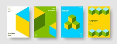 Soyut Kitap Kapağı Düzeni. Yaratıcı Broşür Şablonu. Geometrik Bayrak Tasarımı. El ilanı. Poster. Rapor verin. İş sunumu. Geçmişi. Broşür. Katalog. El ilanı. Günlük. Haber bülteni. Portföy