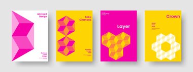 Geometrik Flyer Şablonu. İzole Poster Tasarımı. Yaratıcı Broşür Düzeni. Kitap kapağı. Pankart. Geçmişi. Rapor verin. İş sunumu. El ilanı. Günlük. Not defteri. Haber bülteni. Portföy