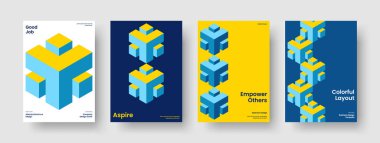 Geometrik İş Sunum Düzeni. İzole Arkaplan Tasarımı. Soyut Banner Şablonu. Broşür. Kitap kapağı. Rapor verin. El ilanı. Poster. Not defteri. Dergi. Marka Kimliği. Haber bülteni. Günlük