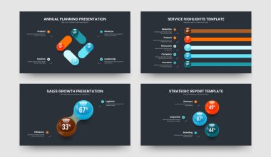 Görsel Portföy Dört Beş İki Üç Basamaklı Infographic Frame Design Vector Illustration Bundle. Eğitim Raporu 4523 Seçenek Grafik Slayt Gösterisi Düzenleme Koleksiyonu.
