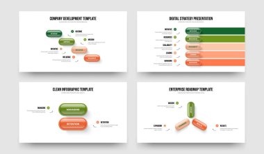 Yatırımcı Önerisi Dört Beş İki Üç Adım Diyagram Çerçeve Tasarım Vektörü Çizim Paketi. Pazarlama Çözümü 4523 Seçenek Bilgilendirme Sunum Şablonu Koleksiyonu.