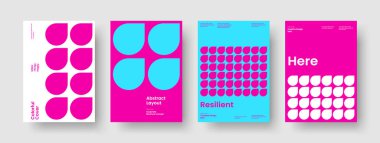 Soyut Broşür Şablonu. Yaratıcı Poster Düzeni. İzole edilmiş İş Sunumu Tasarımı. Pankart. El ilanı. Geçmişi. Kitap kapağı. Rapor verin. Broşür. Portföy. Dergi. Reklamcılık. Marka Kimliği