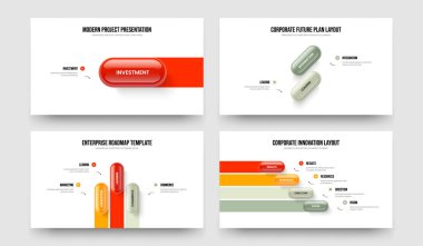 Dijital Geliştirme 1234 Seçenek Diyagramı Sunum Tasarım Paketi. Görsel Görselleştirme Bir İki Üç Dört Adım Bilgi Kaydırma Şablonu Tanımlama Ayarları.