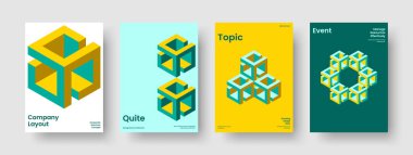 İzole edilmiş iş sunum düzeni. Soyut Arkaplan Şablonu. Geometrik Poster Tasarımı. El ilanı. Kitap kapağı. Broşür. Rapor verin. Pankart. Günlük. Broşür. Not defteri. Marka Kimliği. Haber bülteni