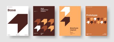 Geometrik Broşür Şablonu. Yaratıcı Sancak Tasarımı. İzole Poster Düzeni. Kitap kapağı. El ilanı. Geçmişi. Rapor verin. İş sunumu. Marka Kimliği. Not defteri. Broşür. Dergi. Katalog