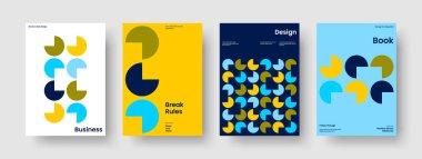 Yaratıcı Kitap Kapağı Tasarımı. İzole edilmiş Banner Planı. Modern İş Sunum Şablonu. Rapor verin. El ilanı. Geçmişi. Broşür. Poster. Marka Kimliği. El ilanı. Günlük. Dergi. Haber bülteni