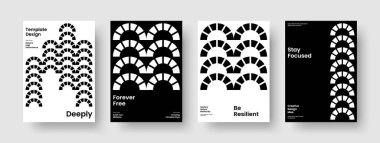 Geometrik Broşür Düzeni. Modern Kitap Kapağı Şablonu. İzole Arkaplan Tasarımı. El ilanı. Poster. Pankart. İş sunumu. Rapor verin. Reklamcılık. Haber bülteni. Broşür. Katalog. Dergi
