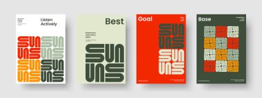 Modern İş Sunumu Tasarımı. İzole Rapor Şablonu. Geometrik Broşür Düzeni. El ilanı. Geçmişi. Pankart. Poster. Kitap kapağı. Haber bülteni. Günlük. Dergi. Not defteri. Reklamcılık