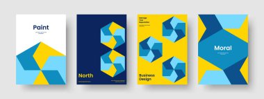 Geometrik Flyer Şablonu. Modern İş Sunumu Mizanpajı. Yaratıcı Rapor Tasarımı. Poster. Geçmişi. Pankart. Kitap kapağı. Broşür. Not defteri. Broşür. Reklamcılık. Portföy. Broşür