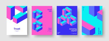 Geometric Report Template. Isolated Background Design. Modern Flyer Layout. Book Cover. Business Presentation. Banner. Poster. Brochure. Newsletter. Pamphlet. Advertising. Magazine. Portfolio