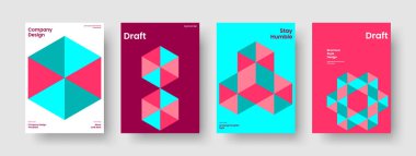 Geometrik Arkaplan Şablonu. Soyut Poster Düzeni. İzole edilmiş İş Sunumu Tasarımı. Rapor verin. El ilanı. Broşür. Kitap kapağı. Pankart. Katalog. Broşür. Marka Kimliği. Portföy. El ilanı