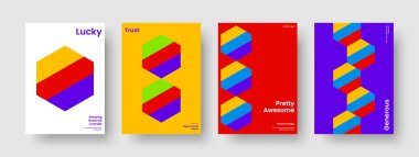 Yaratıcı Poster Tasarımı. Geometrik Sancak Düzeni. Modern İş Sunum Şablonu. El ilanı. Rapor verin. Geçmişi. Broşür. Kitap kapağı. Haber bülteni. Broşür. Günlük. Marka Kimliği. Portföy