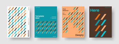 Modern Poster Tasarımı. Geometrik Sancak Düzeni. İzole iş sunum şablonu. Rapor verin. Geçmişi. El ilanı. Kitap kapağı. Broşür. Not defteri. Portföy. Marka Kimliği. Günlük. Haber bülteni