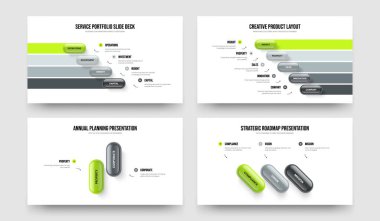 Atılgan Stratejisi 4-5-2-3 Element Diyagram Kaydırma Şablonu Çizim Paketi. Dijital Öngörü 4523 Adım Bilgisel Çerçeve Tasarımı.