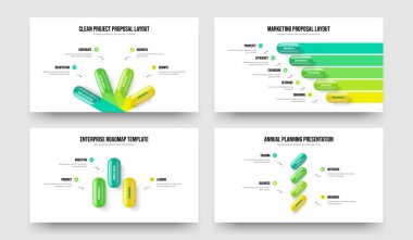 Ürün Stratejisi 453 Adım Diyagram Kaydırma Yerleşimi Koleksiyonu. Servis Portföyü Dört Beş Element Bilgi Sunumu Tasarım Vektörü Çizim Paketi.