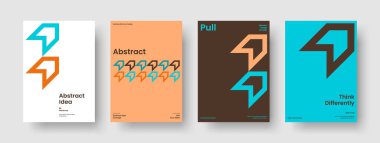 Soyut Broşür Şablonu. Yaratıcı Flyer Düzeni. İzole Kitap Kapağı Tasarımı. Pankart. Poster. Geçmişi. Rapor verin. İş sunumu. Broşür. Not defteri. Haber bülteni. Reklamcılık. Dergi