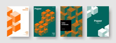 İzole Broşür Şablonu. Modern İş Sunumu Tasarımı. Soyut Arkaplan Düzeni. El ilanı. Rapor verin. Pankart. Poster. Kitap kapağı. Reklamcılık. Broşür. Portföy. El ilanı. Katalog. Not Defteri