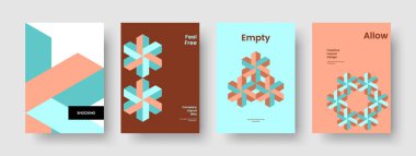 Yaratıcı İş Sunumu Tasarımı. İzole Rapor Düzeni. Modern Poster Şablonu. El ilanı. Geçmişi. Broşür. Kitap kapağı. Pankart. Not defteri. Reklamcılık. Katalog. Günlük. Broşür. Broşür