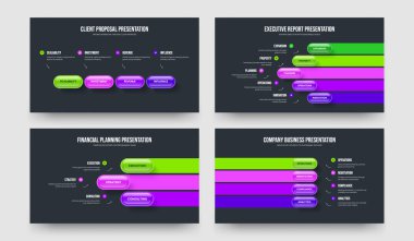 Dijital Giriş 453 Seçenek Enfografik Çerçeve Şablonu Paketi. Yaratıcı Kampanya Dört Beş Element Diyagramı Sunum Düzeni Vektör İllüstrasyon Koleksiyonu.
