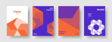 Soyut Broşür Düzeni. Modern İş Sunumu Tasarımı. İzole Rapor Şablonu. Geçmişi. El ilanı. Pankart. Poster. Kitap kapağı. Reklamcılık. Dergi. Günlük. Katalog. Haber bülteni