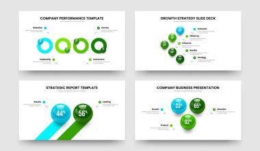 Yatırımcı Kampanyası Dört Beş İki Üç Seçenek Diyagramı Çerçeve Düzeni Vektör İllüstrasyon Koleksiyonu. Şirket Portföyü 4523 Adım Kaydırma Şablonu Paketi.