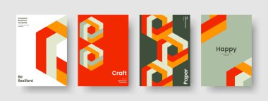 Yaratıcı Broşür Düzeni. Geometrik İş Sunumu Tasarımı. Modern Banner Şablonu. Rapor verin. Geçmişi. Kitap kapağı. El ilanı. Poster. Dergi. Not defteri. Haber bülteni. Broşür. Reklamcılık