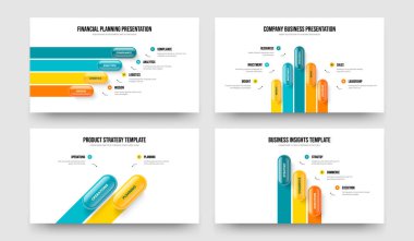 Satış portföyü dört beş iki üç adım Infographic Frame Design Vector Illustration Bundle. Ürün Tanıtımı 4523 Seçenek Kaydırma Şablonu Ayarları.