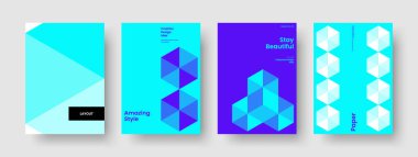 İzole edilmiş Banner Şablonu. Yaratıcı İş Sunumu Tasarımı. Soyut Flyer Düzeni. Rapor verin. Broşür. Kitap kapağı. Geçmişi. Poster. Broşür. Not defteri. Portföy. El ilanı. Dergi