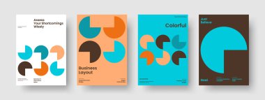 Yaratıcı Broşür Tasarımı. Modern Poster Şablonu. Geometrik İş Sunum Düzeni. El ilanı. Kitap kapağı. Geçmişi. Pankart. Rapor verin. Marka Kimliği. Reklamcılık. Not defteri. Dergi. Broşür