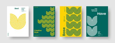 Modern Broşür Şablonu. Yaratıcı Rapor Tasarımı. İzole edilmiş iş sunum düzeni. Pankart. El ilanı. Poster. Geçmişi. Kitap kapağı. Portföy. Günlük. Reklamcılık. Broşür. Dergi. El ilanı