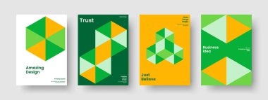 Geometrik Broşür Düzeni. İzole Poster Tasarımı. Modern İş Sunum Şablonu. El ilanı. Pankart. Rapor verin. Geçmişi. Kitap kapağı. Broşür. Reklamcılık. Portföy. Not defteri. Dergi