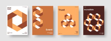 Geometrik Kitap Kapağı Düzeni. İzole Broşür Tasarımı. Modern Poster Şablonu. Geçmişi. İş sunumu. Rapor verin. El ilanı. Pankart. Broşür. Günlük. Reklamcılık. Dergi. Not Defteri