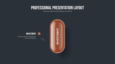 Profesyonel Profil Slayt Gösterisi Şablonu Resimleri. Piyasa Planlama Bir Element Diyagramı Kayma Tasarımı. İş İncelemesi 1 Adım Bilgisel Sunum Düzeni.