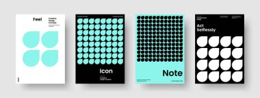 Yaratıcı Kitap Kapağı Tasarımı. Geometrik Flyer düzeni. Soyut İş Sunum Şablonu. Rapor verin. Pankart. Poster. Broşür. Geçmişi. El ilanı. Katalog. Broşür. Not defteri. Günlük. Portföy