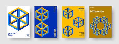 Soyut Broşür Şablonu. Geometrik Kitap Kapağı Tasarımı. Yaratıcı Flyer Düzeni. Pankart. Poster. Rapor verin. İş sunumu. Geçmişi. Portföy. Not defteri. Haber bülteni. Marka Kimliği