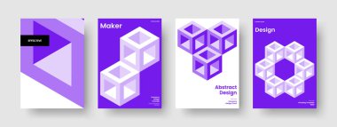 Geometrik Rapor Tasarımı. Yaratıcı Poster Şablonu. İzole edilmiş Flyer düzeni. Pankart. Kitap kapağı. Geçmişi. İş sunumu. Broşür. Günlük. Not defteri. El ilanı. Broşür. Portföy