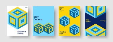 Yaratıcı Sancak Tasarımı. Geometrik Kitap Kapağı Şablonu. Modern Haber Düzeni. Geçmişi. İş sunumu. El ilanı. Broşür. Poster. Not defteri. Portföy. Marka Kimliği. Katalog. Dergi