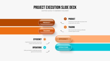 Reklam Geliştirme 4 Adım Diyagram Düzenleme. Şirket Portföy Dört Seçenek Bilgi Sunum Şablonu. Modern Genel Görünüm Slayt Gösterisi Tasarım Vektörü İllüstrasyonu.