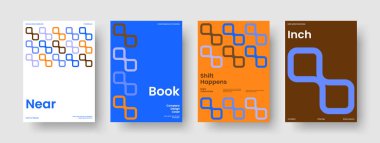 İzole Rapor Düzeni. Soyut İş Sunumu Tasarımı. Geometrik Broşür Şablonu. Geçmişi. Poster. Pankart. Kitap kapağı. El ilanı. Günlük. Broşür. Reklamcılık. El ilanı. Marka Kimliği