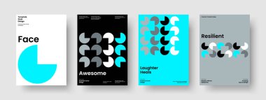 Soyut İş Sunum Düzeni. Geometrik Flyer Şablonu. Yaratıcı Broşür Tasarımı. Rapor verin. Poster. Geçmişi. Kitap kapağı. Pankart. Günlük. El ilanı. Katalog. Broşür. Marka Kimliği