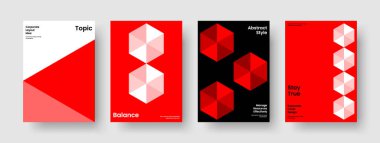 Geometrik Kitap Kapağı Şablonu. Yaratıcı Sancak Tasarımı. Soyut Flyer Düzeni. İş sunumu. Broşür. Rapor verin. Poster. Geçmişi. Reklamcılık. Günlük. Portföy. Broşür. Katalog