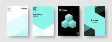 Soyut Broşür Tasarımı. Yaratıcı Rapor Şablonu. İzole edilmiş arka plan düzeni. El ilanı. Kitap kapağı. İş sunumu. Poster. Pankart. Haber bülteni. Reklamcılık. Katalog. Broşür. Broşür