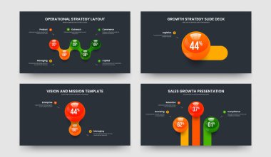 Yatırımcı Giriş 5123 Seçenek Grafik Kaydırma Yerleşimi Koleksiyonu. Bilim Performansı Beş Bir İki Üç Adım Çizelgesi Sunum Tasarım Vektörü İllüstrasyonu.