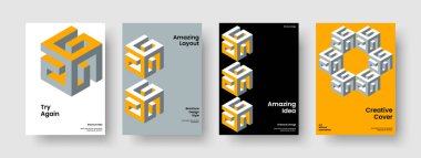 Geometrik Broşür Şablonu. İzole Poster Tasarımı. Soyut Rapor Düzeni. El ilanı. İş sunumu. Kitap kapağı. Geçmişi. Pankart. Günlük. El ilanı. Portföy. Broşür. Not Defteri