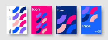 Geometric Business Presentation Template. Modern Book Cover Layout. Abstract Report Design. Brochure. Poster. Flyer. Background. Banner. Notebook. Pamphlet. Brand Identity. Catalog. Journal