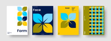 Geometrik Flyer Şablonu. Yaratıcı Rapor Tasarımı. Soyut İş Sunum Düzeni. Pankart. Kitap kapağı. Geçmişi. Broşür. Poster. Broşür. Haber bülteni. Portföy. El ilanı. Günlük