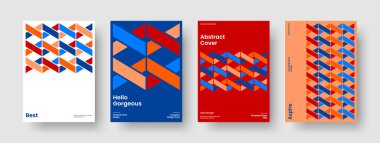 Modern İş Sunumu Mizanpajı. Soyut Arkaplan Tasarımı. İzole Kitap Kapağı Şablonu. El ilanı. Pankart. Rapor verin. Poster. Broşür. Broşür. Katalog. Reklamcılık. Haber bülteni. Portföy