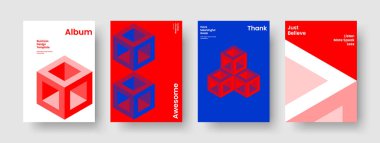 İzole edilmiş iş sunum düzeni. Soyut Kitap Kapağı Tasarımı. Geometrik Sancak Şablonu. El ilanı. Rapor verin. Poster. Broşür. Geçmişi. Günlük. Reklamcılık. Haber bülteni. Katalog. Broşür