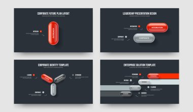Dijital İnceleme Bir İki Üç Dört Basamaklı Diyagram Sunum Tasarım Vektörü İllüstrasyon Seti. Ürün İçgörü 1234 Element Bilgi Kaydırma Yerleşimi Koleksiyonu.